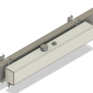 Diesel Tank Draw Bar CAD