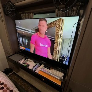 TV Drawer Open